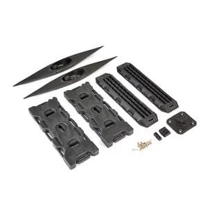 Image of Fastrax Recovery Ramp, Canoe, Black
