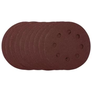 Image of Draper 53500 Sanding Discs, 115mm, 120 Grit, Hook & Loop (10 Pack)