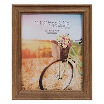 Image of 8" x 10" - Natural Walnut Finish Wooden Photo Frame
