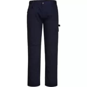 Image of Portwest WX2 Work Trousers Navy 30" 31"