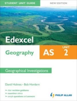 Image of Edexcel As Geography. Unit 2 Geographical Investigations by David Holmes Paperback