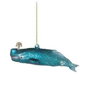 Image of Sass & Belle Glitzy Whale Shaped Bauble