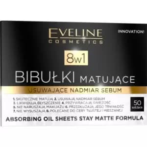 Image of Eveline Cosmetics 8 In 1 Blotting Papers 50 pc