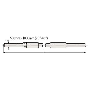 Image of Mitutoyo - 167-111 275MM Measuring Standard
