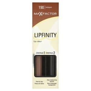 Image of Max Factor Lipfinity Longwear Lipstick Indulgent 190 Brown