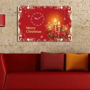 Image of YYCS-9 Multicolor Decorative Canvas Wall Clock