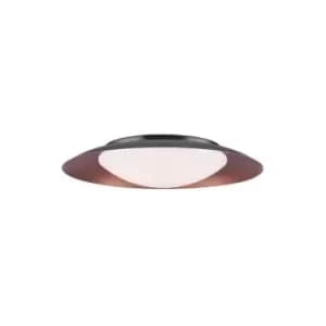 Image of Galatsi Ceiling Light 28W 3000K Black Cooper
