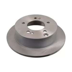 Image of febi bilstein Pair of Brake Disc Rotor 31491 fits Rear OE 58411-39600