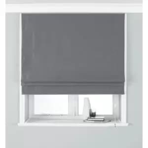 Image of Riva Home Atlantic Roman Blind (61x137cm) (Grey)