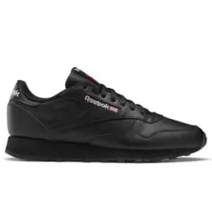 Image of reebok CLASSIC LEATHER, CBLACK/CBLACK/PUGRY5