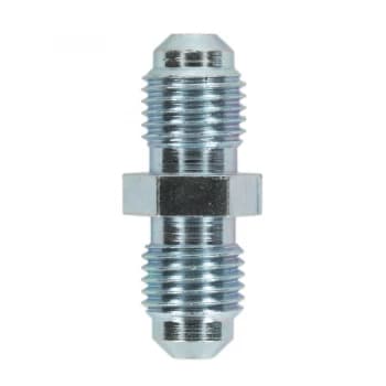 Image of SEALEY BN3824MC Brake Tube Connector 3/8"UNF x 24tpi Male to Male Pack of 10