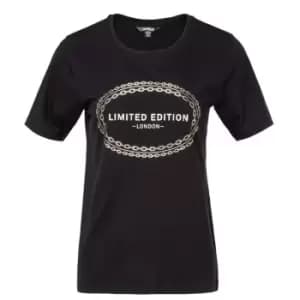 Image of Golddigga Fashion T Shirt Ladies - Black