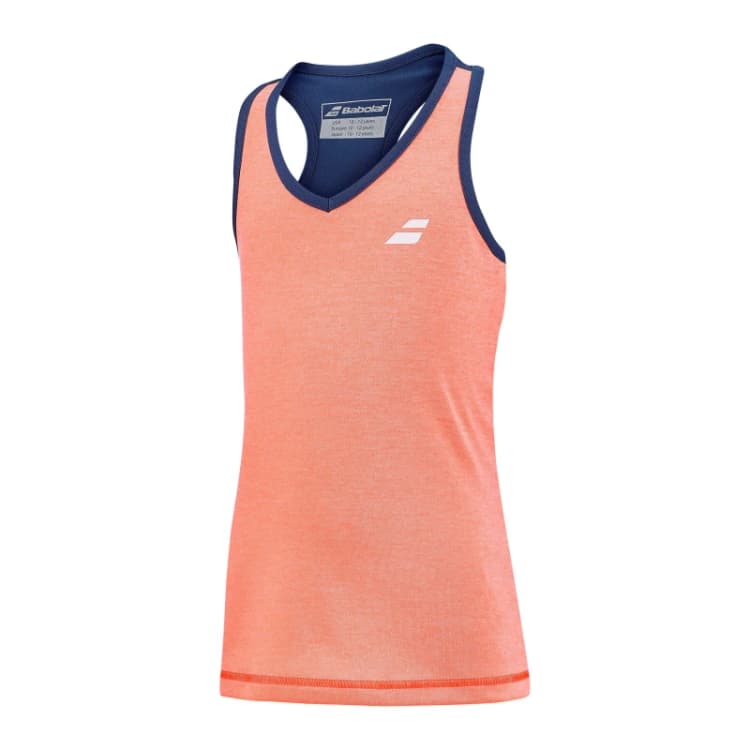 Image of Babolat Play Tennis Tank Top Juniors - Pink Pink 10 Years