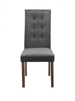 Image of Julian Bowen Pair Of Madrid Velvet Dining Chairs