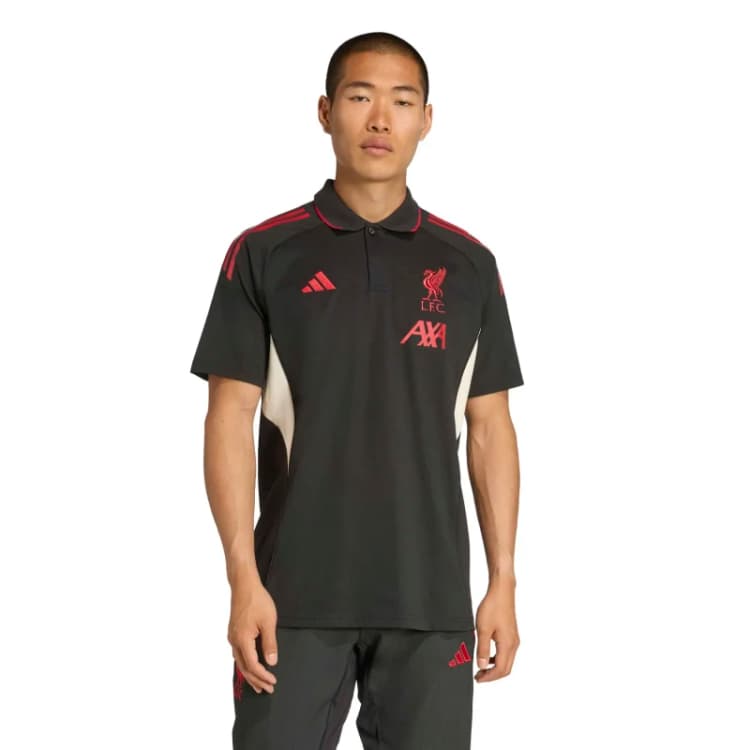 Image of Adidas Liverpool FC Competition Polo 2025/26 Noir Male S
