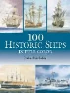 Image of 100 historic ships in full color