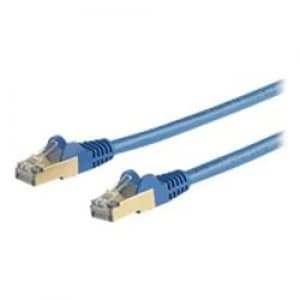 Image of StarTech.com 2m Blue Cat6a Cable STP