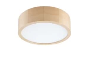 Image of Led Integrated Round Cylindrical Ceiling Light Pine