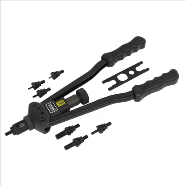 Image of Genuine SEALEY AK3985 Long-Arm Threaded Nut Riveter