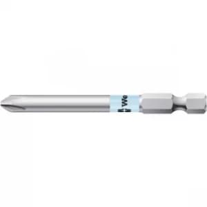 Image of Wera 05071081001 Torsion Stainless Steel Bit For Phillips Screws P...