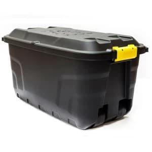 Image of Strata 75-Litre Heavy-Duty Storage Trunk on Wheels