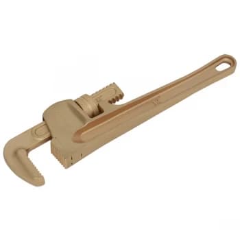 Image of Sealey NS070 Pipe Wrench 300mm - Non-Sparking
