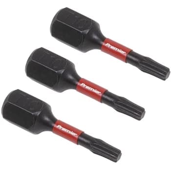 Image of Sealey AK8215 TRX-Star* T10 Impact Power Tool Bits 25mm - 3pc