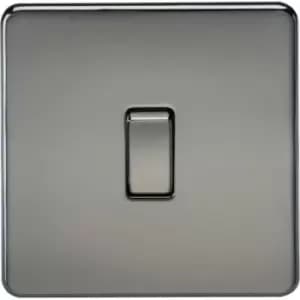 Image of MLA Knightsbridge 10AX 1 Gang 2-Way Switch Black Nickel - SF2000BN