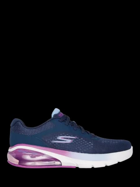 Image of Skechers Womens Go Walk Air 3.0 Trainers UK Size 6 (EU 39) Navy Purple SKE2318-NVPR-6