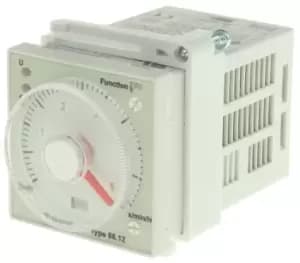Image of Finder DPDT Multi Function Timer Relay, 24 230V ac/dc 0.05-10 min, 0.05-10h, Chassis Mount Mount