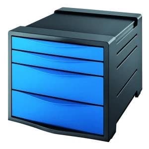 Image of Rexel Choices Drawer Cabinet Blue 2115611