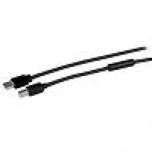 Image of StarTech 15m 50 feet Active USB 2.0 A to B Cable MM StarTech 20m Active USB 2.0 A to B Cable MM