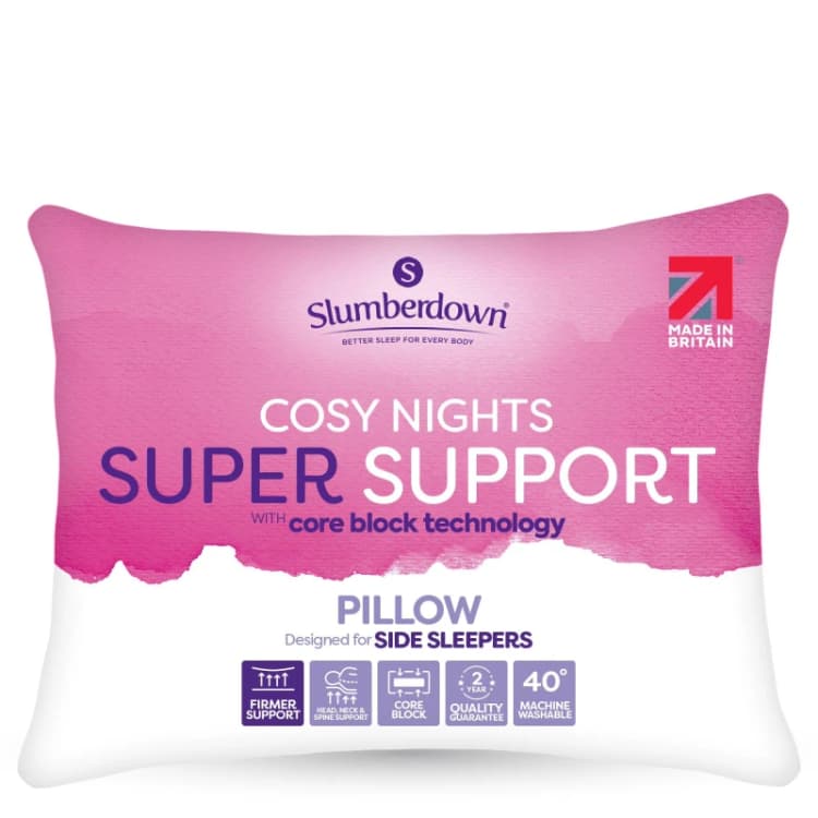 Image of Slumberdown Slumberdown SS Cosy Nights 4 Pack White PACK 4 XZ03001