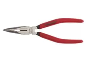 Image of Teng Tools MB463-6 6" Mega Bite Bent Long Nose Pliers (Vinyl Grip)