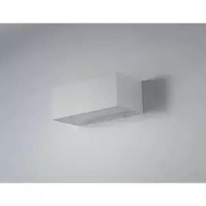 Image of Fan Europe Twin LED 2 Light Up Down Light White, IP54 1250lm 4000K 22x10.3x8.5cm