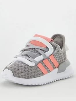 Image of Adidas Originals U_Path Run El Infant Trainer - Grey