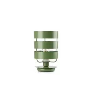Image of Ulisse Cylindrical Table Lamp, Green