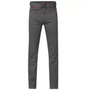 Image of Duke London Mens Brian Bedford Cord Trousers With Belt (32L) (Brown)