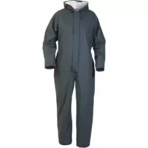 Image of Salesbury hydrosoft waterproof coverall olive medium - Olive Green - Olive Green - Hydrowear
