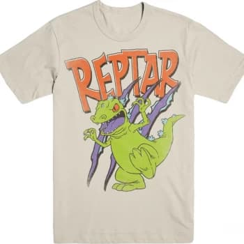 Image of Nickelodian - Nick 90s Rugrats Reptar Unisex Large T-Shirt - Neutral