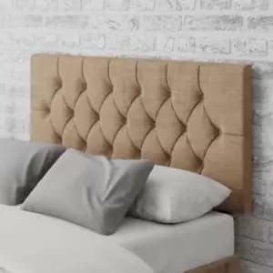 Image of Olivier Firenze Velour Headboard Champagne