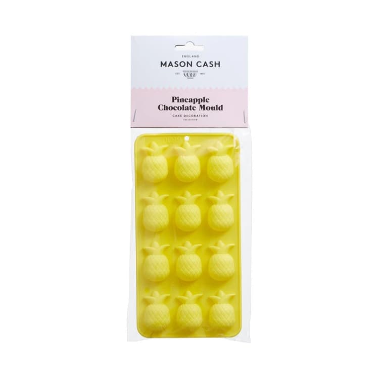 Image of Mason Cash Pineapple Mould Cake Tin Yellow unisex One Size