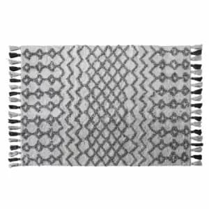 Image of Crossland Grove Mumbai Rug Black Cream 1600x2300mm