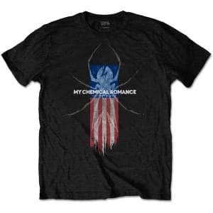 Image of My Chemical Romance - Spider Unisex Large T-Shirt - Black