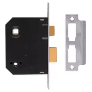 Image of Union Y2294-PL-2.50 2294 Mortice Bathroom Lock Polished Brass 63mm...