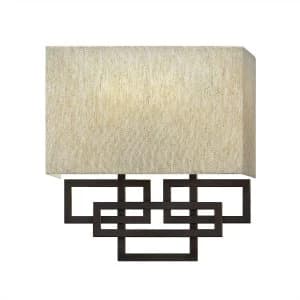 Image of 2 Light Indoor Wall Light Oil Rubbed Bronze, E14