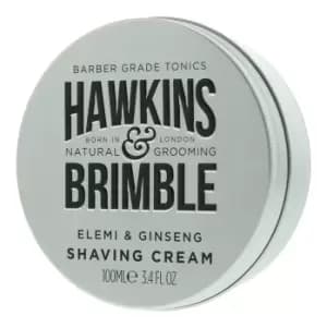Image of Hawkins & Brimble Elemi Ginseng Shaving Cream 100ml
