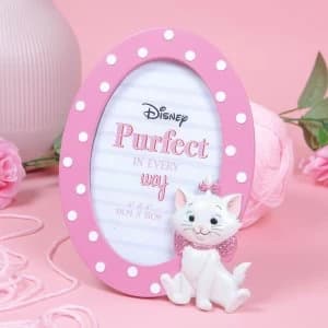 Image of Disney Oui Marie Oval 3D Moulded Photo Frame 4x6