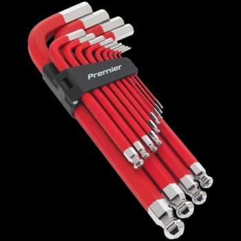 Image of Sealey 13 Piece Jumbo Ball End Hex Key Set
