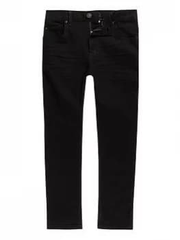 Image of River Island Sid Skinny Jeans Black Size 9 Years Boys